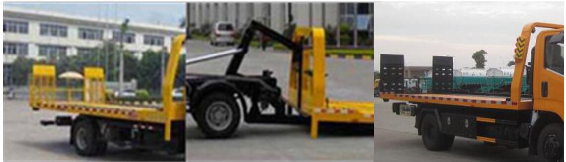 東風天錦5噸平板清障車