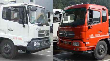 東風天錦5噸平板清障車